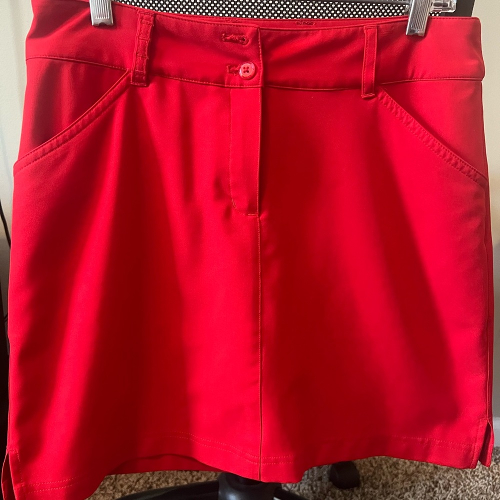Ladies golf skort